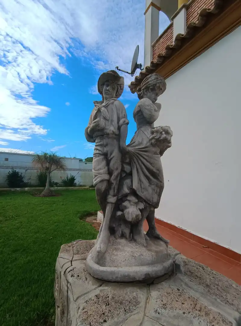 Jardín de Casa o chalet en venta en Chiclana de la Frontera con Jardín privado
