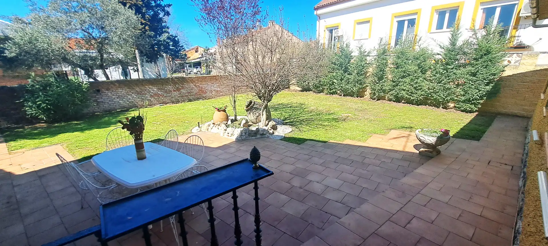 Terrassa de Casa o xalet en venda en Talamanca de Jarama amb Calefacció, Jardí privat i Forn