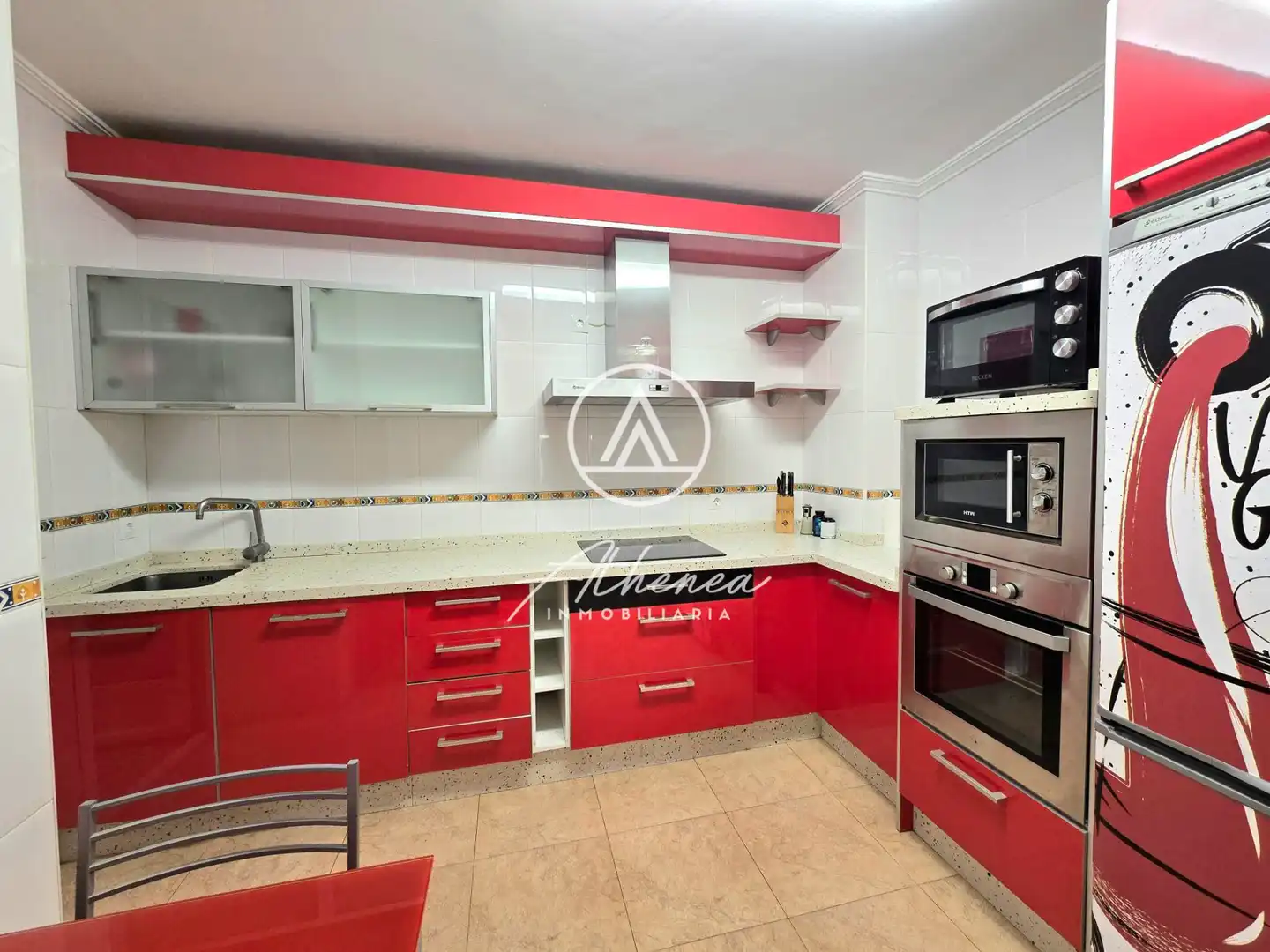Cocina de Piso en venta en Roquetas de Mar con Amueblado, Horno y Microondas