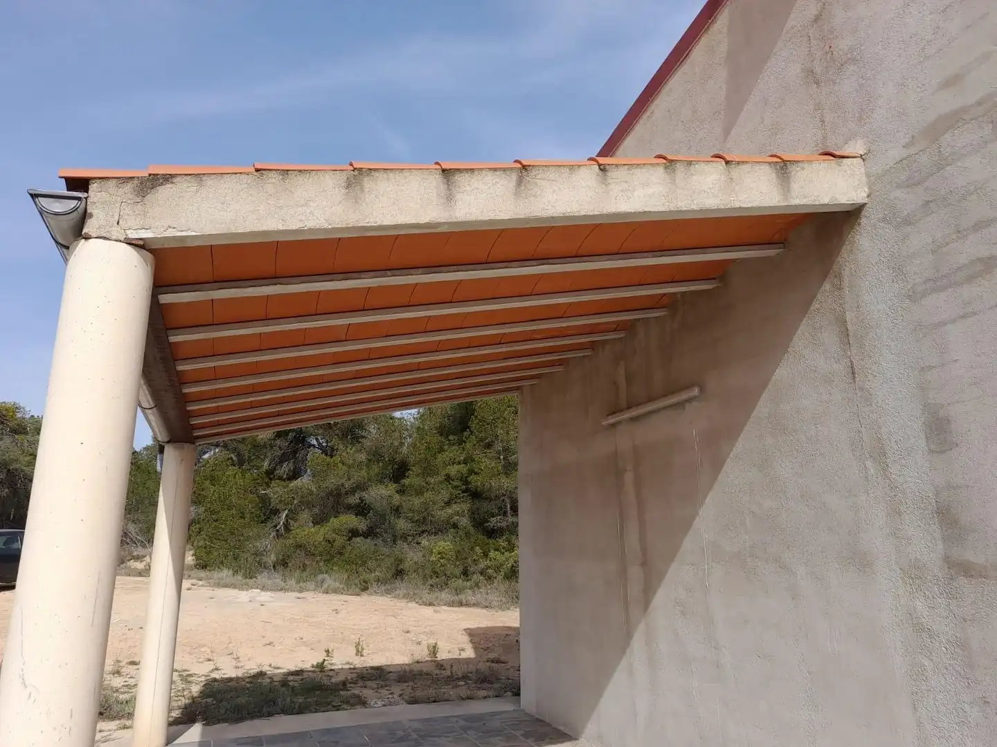 Vista exterior de Casa o chalet en venta en Batea con Trastero y Amueblado