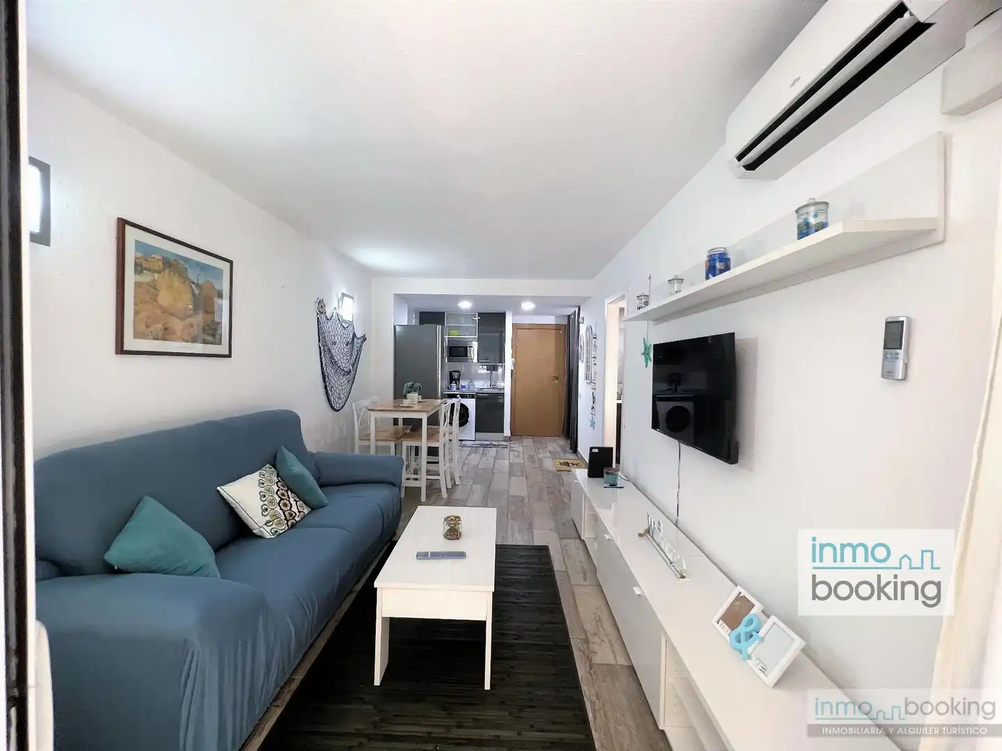Sala de estar de Apartamento en venta en Salou con Aire acondicionado, Calefacción y Amueblado