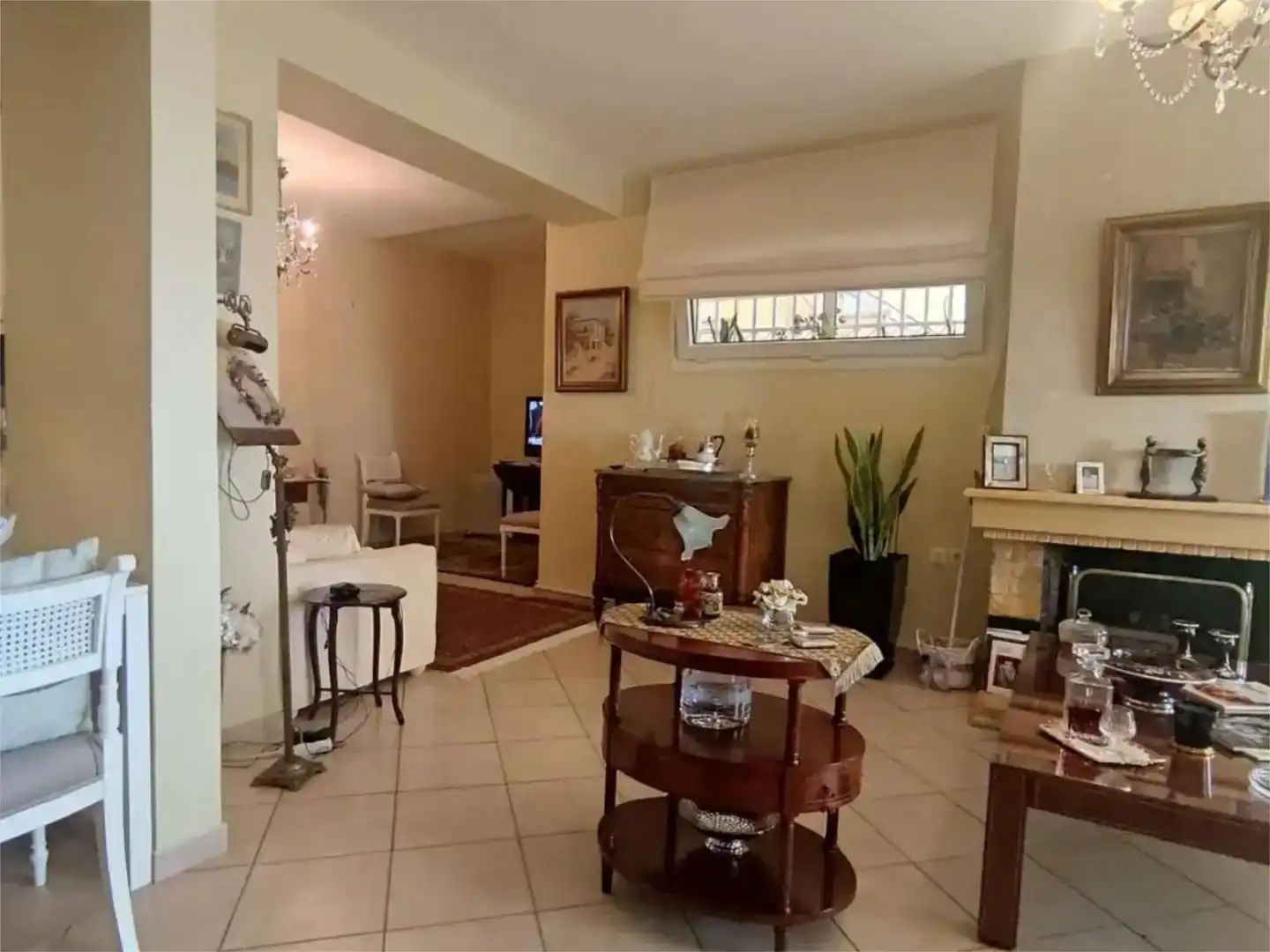 Sala d'estar de Casa o xalet en venda en El Salobre
