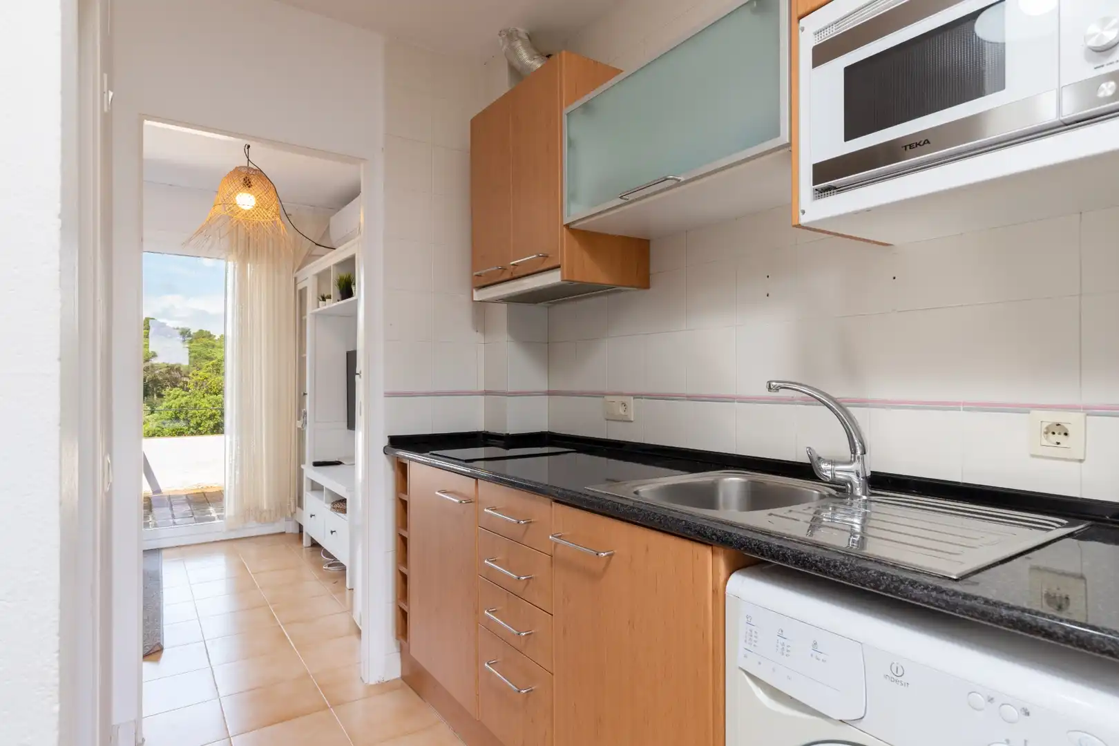 Kitchen of Flat for sale in Palafrugell  with Air Conditioner, Private garden and Terrace