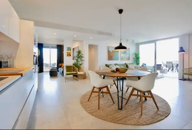 Esszimmer von Maisonette zum Verkauf in Mijas mit Klimaanlage, Terrasse und Möbliert