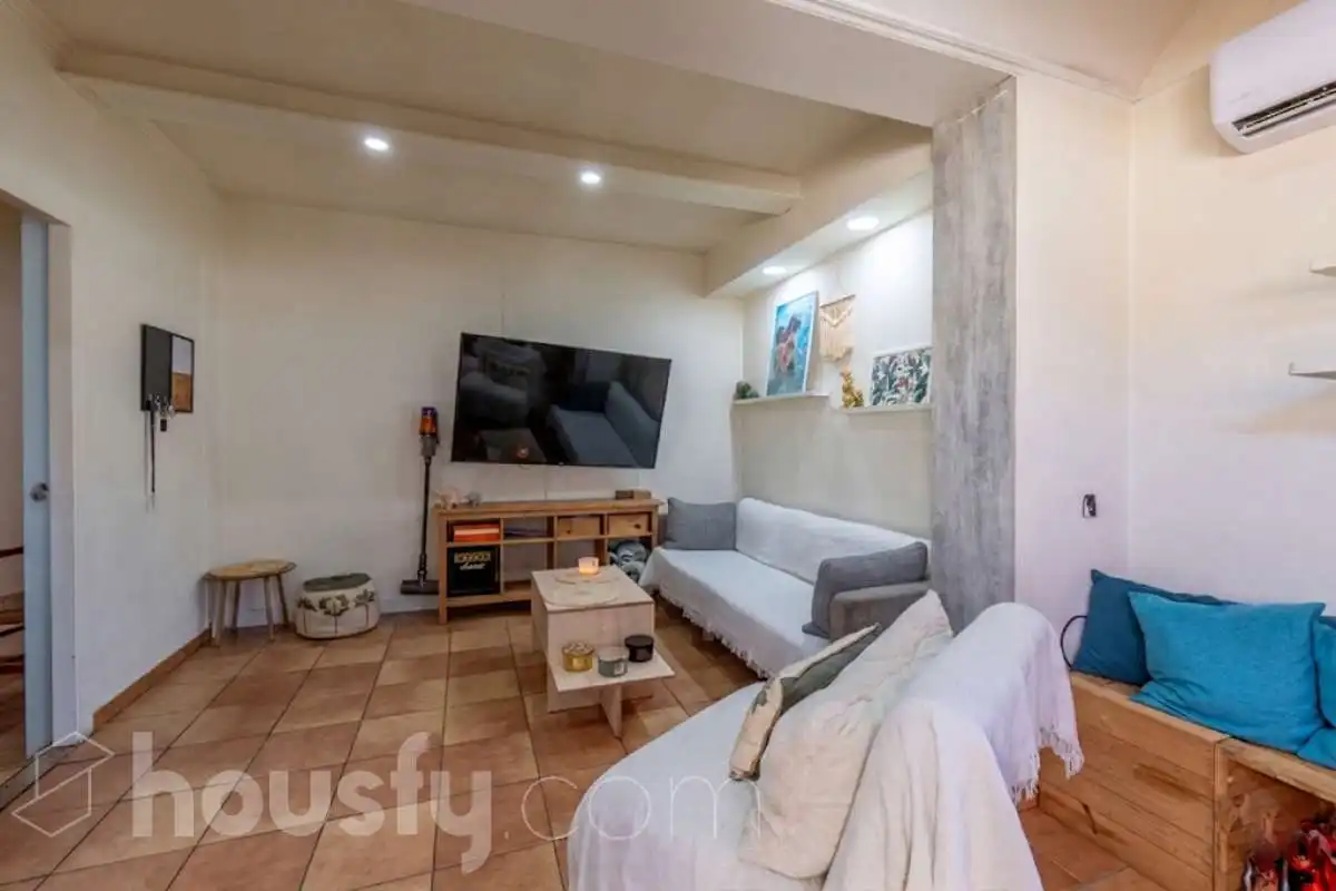 Living room of Houses for sale in Sant Pere de Ribes  with Air Conditioner, Heating and Private garden