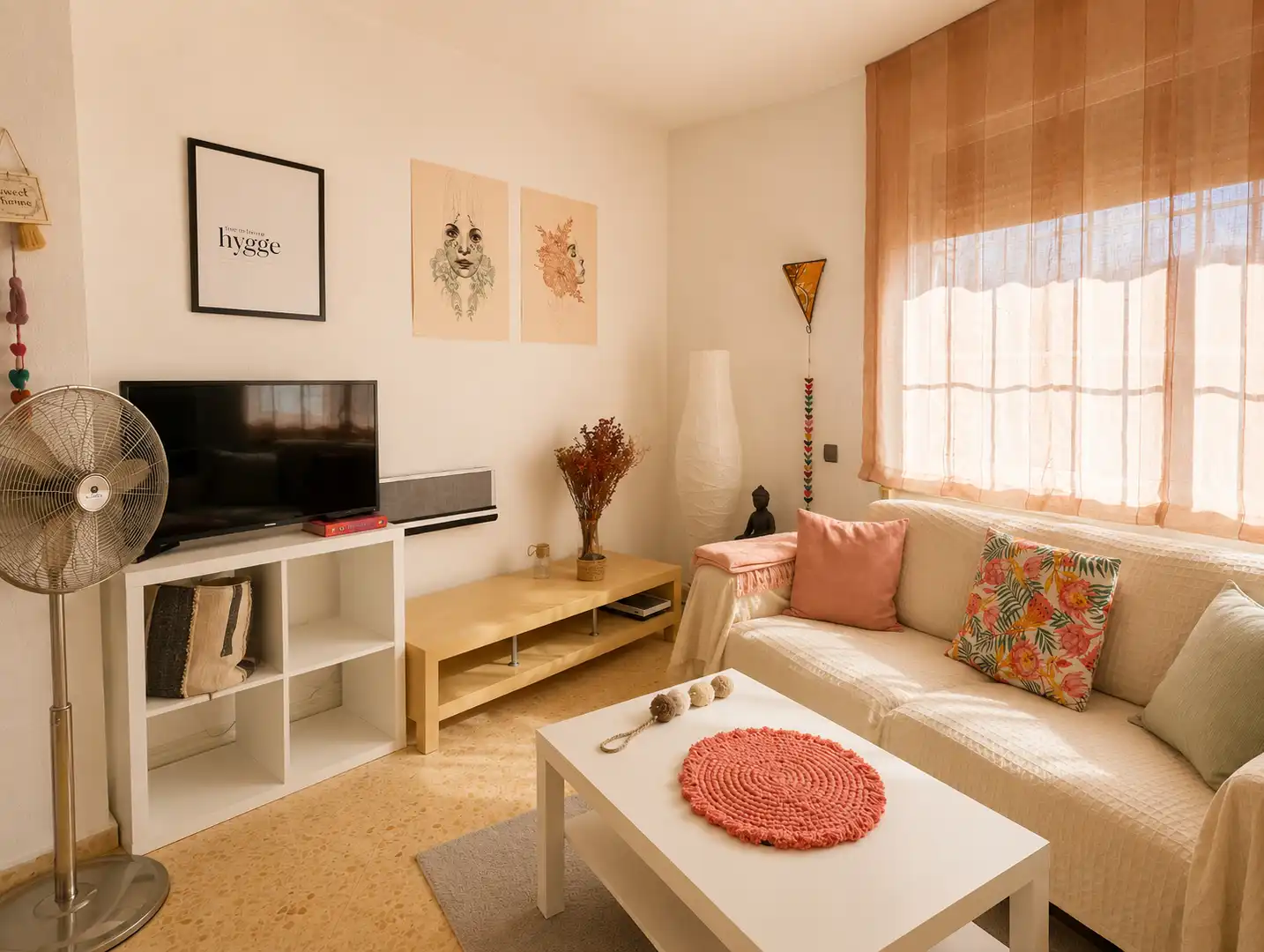 Sala de estar de Piso en venta en Barcelona con Amueblado y Horno