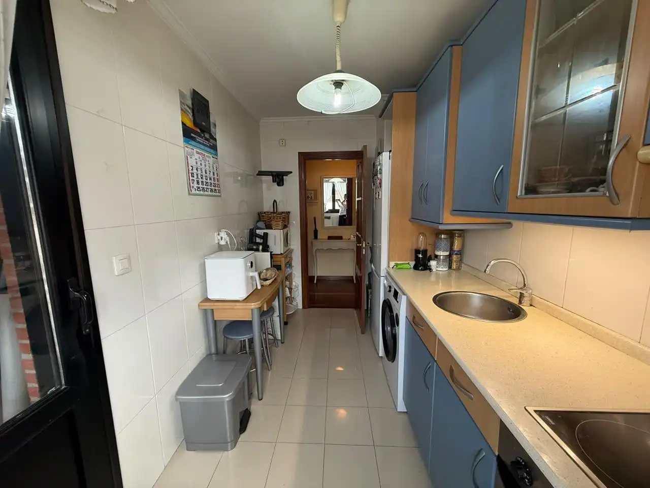 Kitchen of Flat for sale in Castro-Urdiales  with Heating, Furnished and Community pool