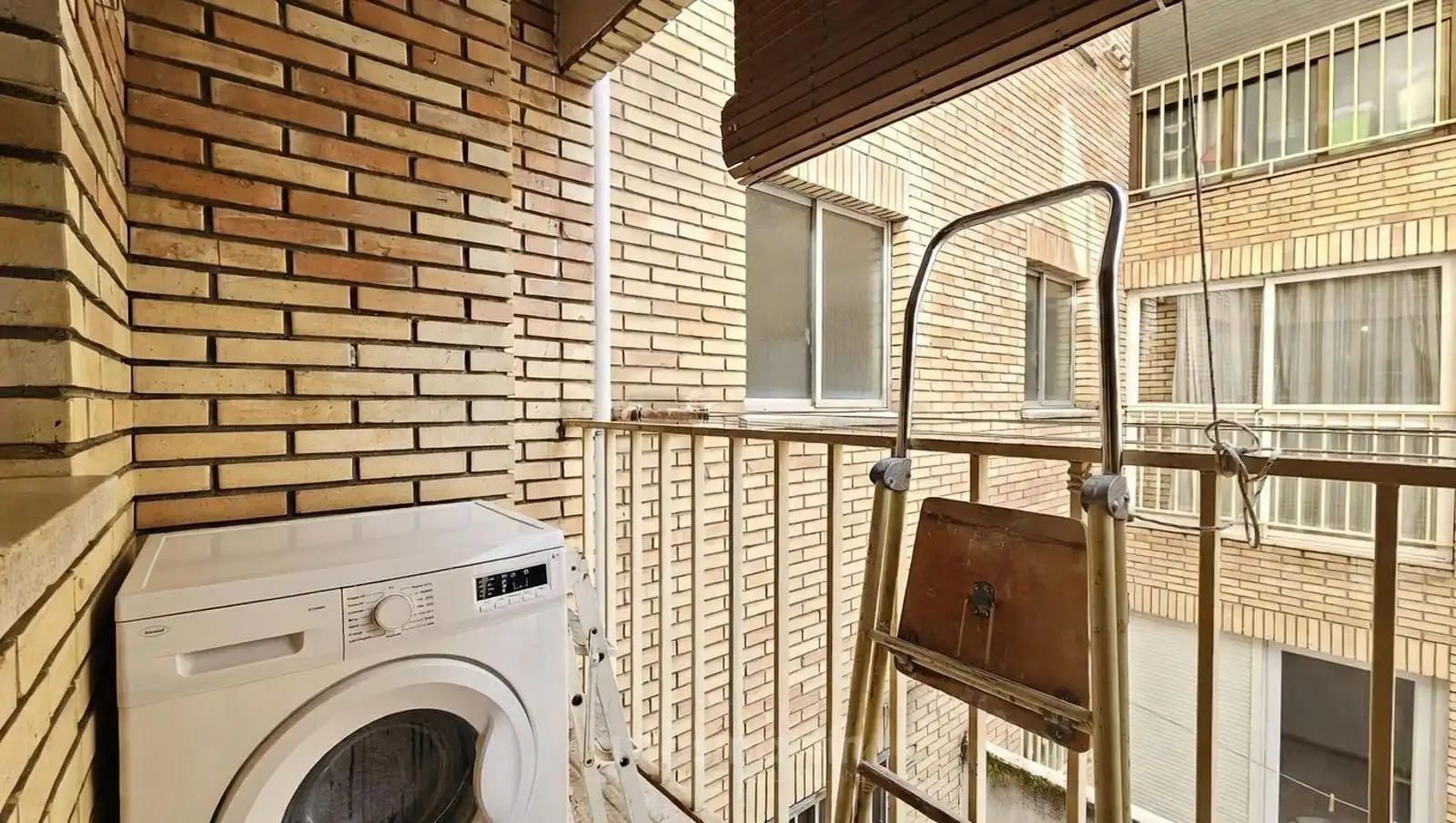 Balcony of Flat for rent in Salamanca  with Heating, Terrace and Furnished