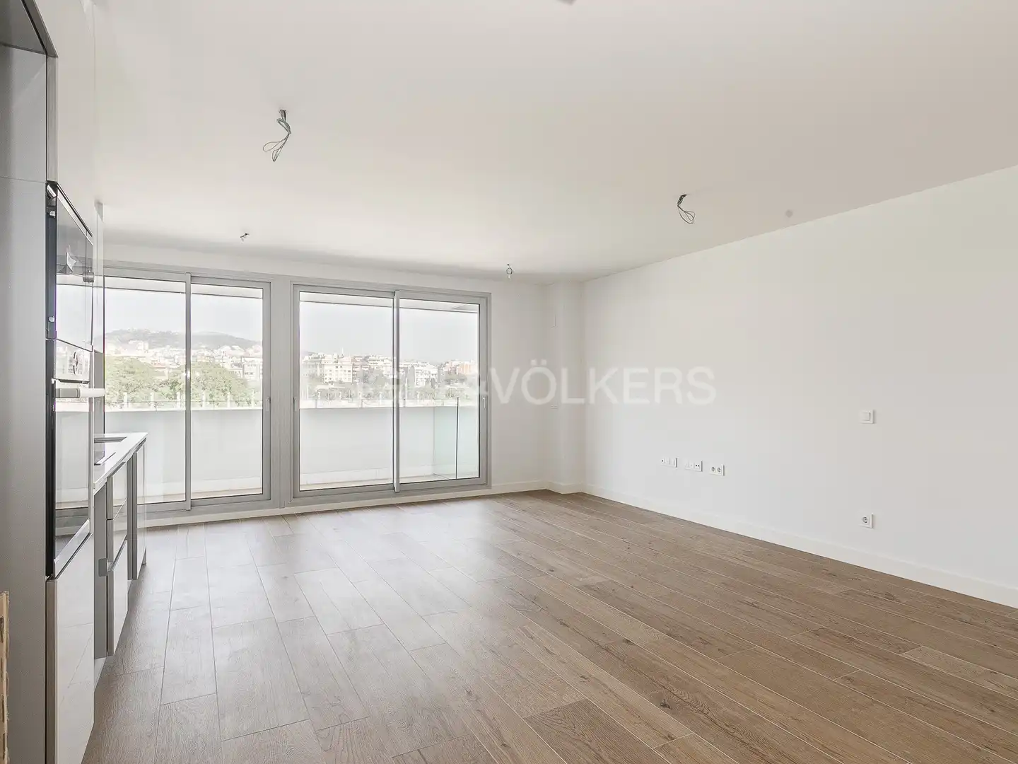 Terrasse von Wohnung zur Miete in Barcelona mit Klimaanlage, Heizung und Parkett