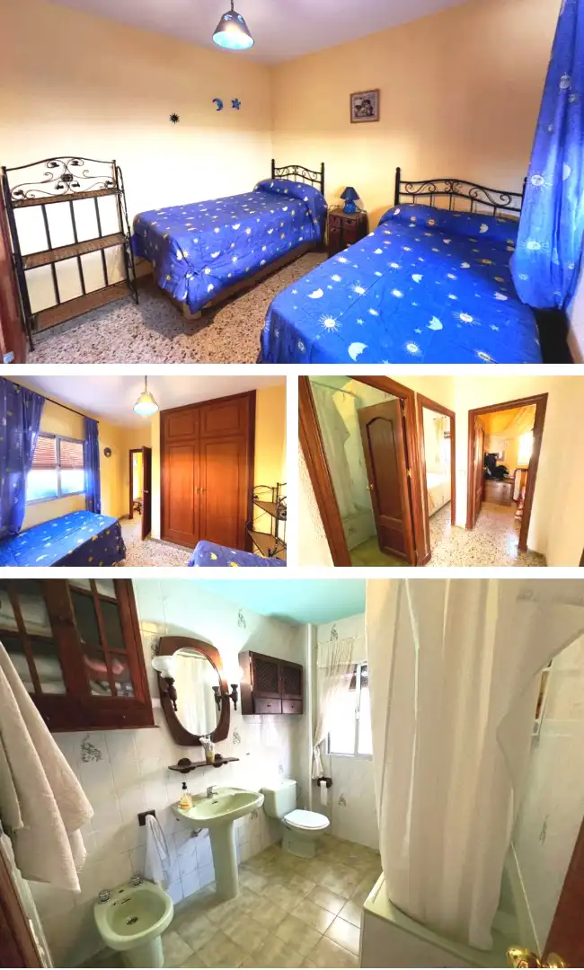 Dormitori de Casa o xalet en venda en El Puerto de Santa María amb Jardí privat, Terrassa i Traster