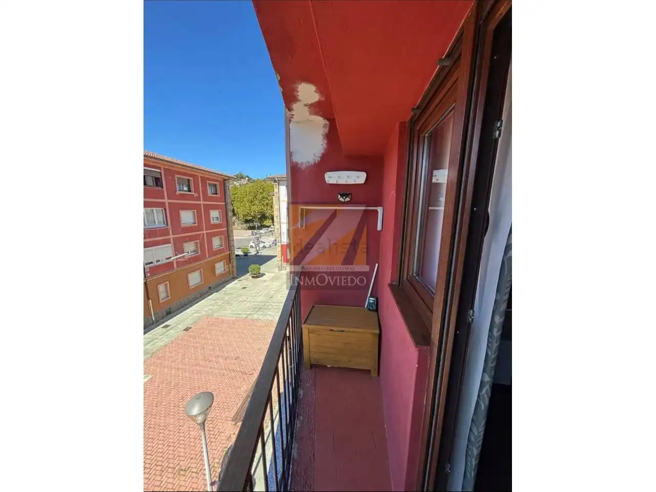 Balcony of Flat for sale in La Felguera