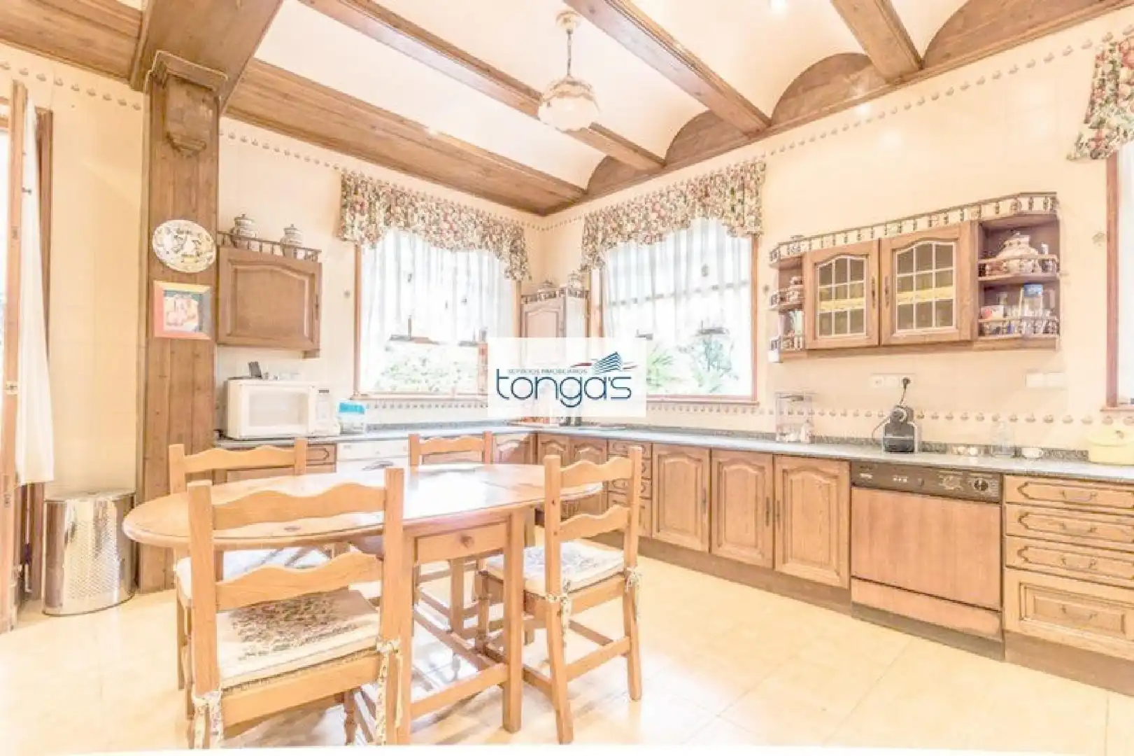 Cocina de Casa o chalet en venta en El Genovés con Aire acondicionado, Calefacción y Jardín privado