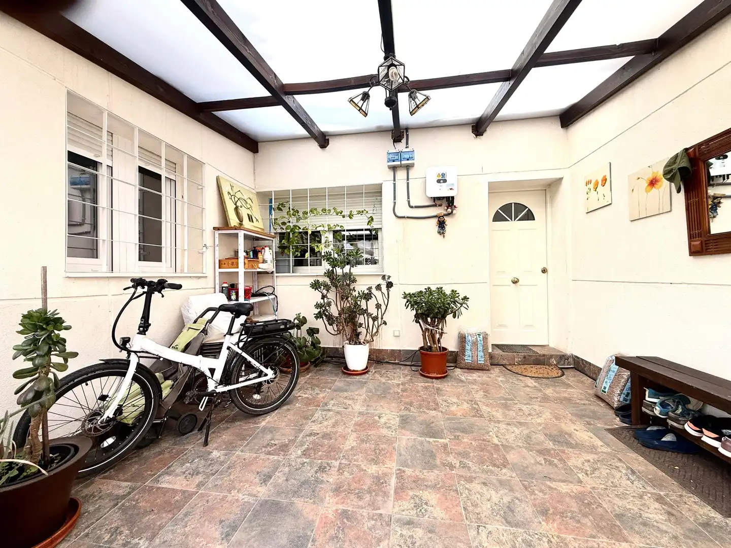 Terraza de Casa o chalet en venta en Villanueva de la Torre con Aire acondicionado, Calefacción y Terraza