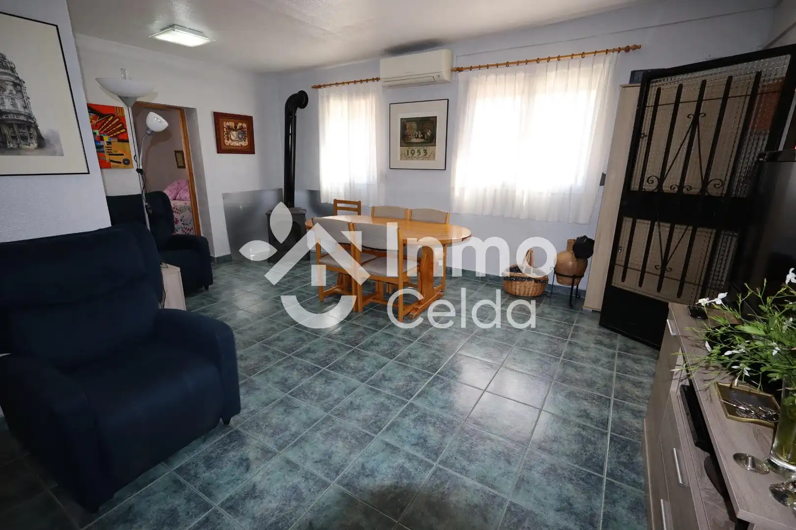 Sala d'estar de Casa o xalet en venda en Godelleta amb Aire condicionat, Calefacció i Jardí privat