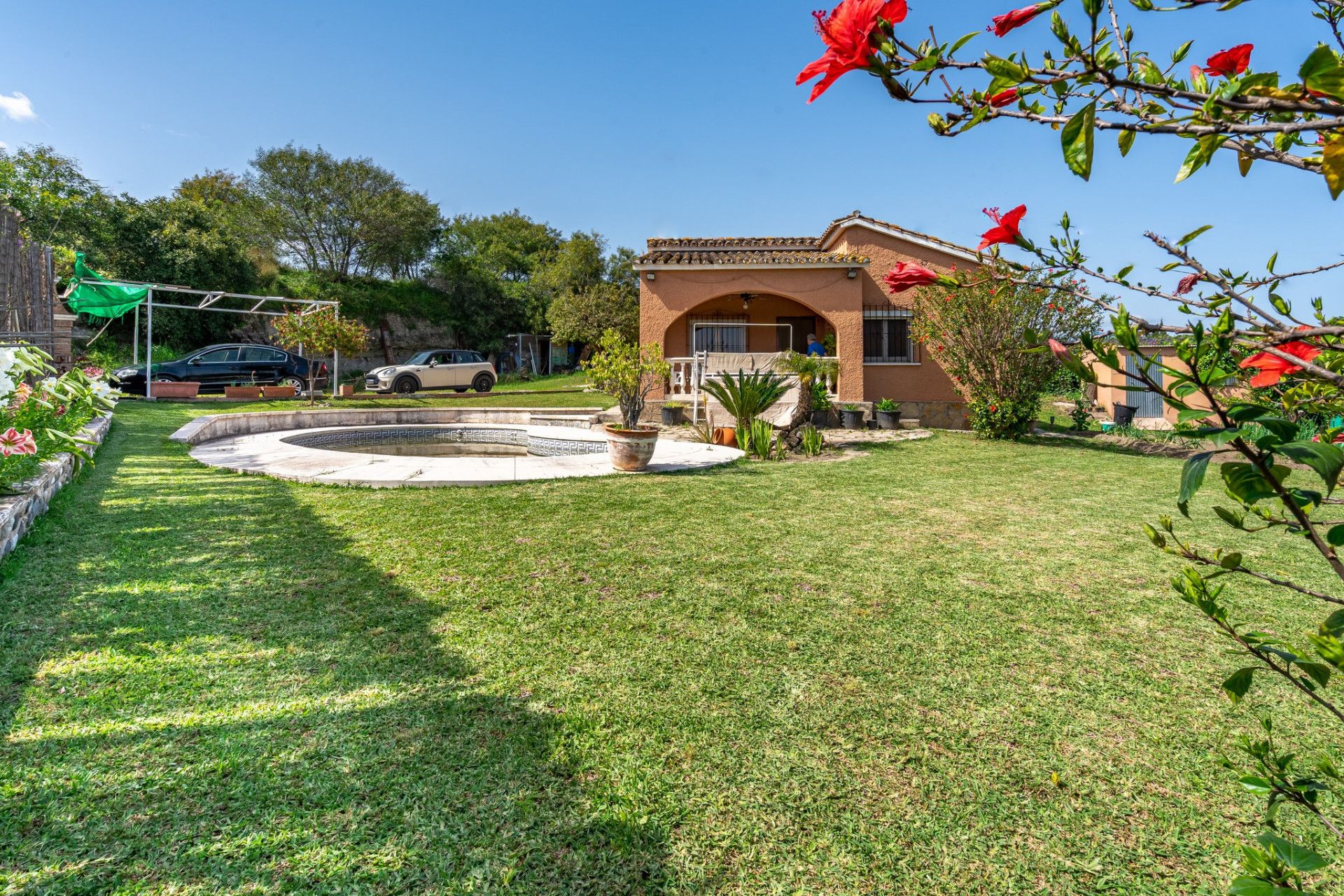 Jardí de Casa o xalet en venda en Estepona amb Terrassa, Traster i Piscina