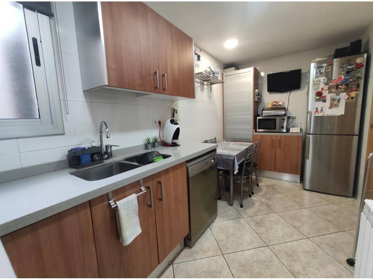 Kitchen of Flat for sale in Canovelles  with Heating, Parquet flooring and Balcony
