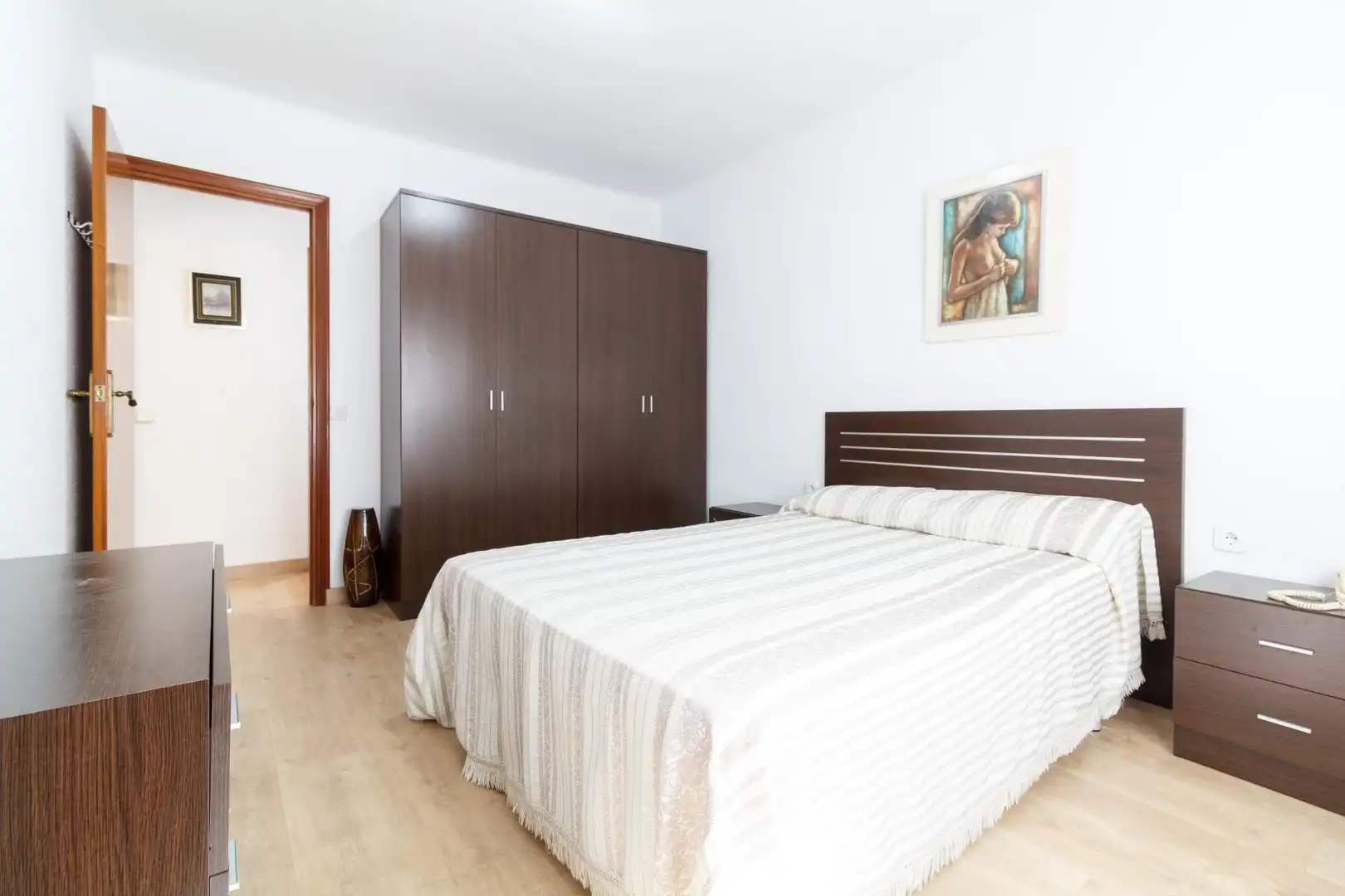 Schlafzimmer von Wohnung zum Verkauf in Viladecans mit Klimaanlage, Parkett und Balkon