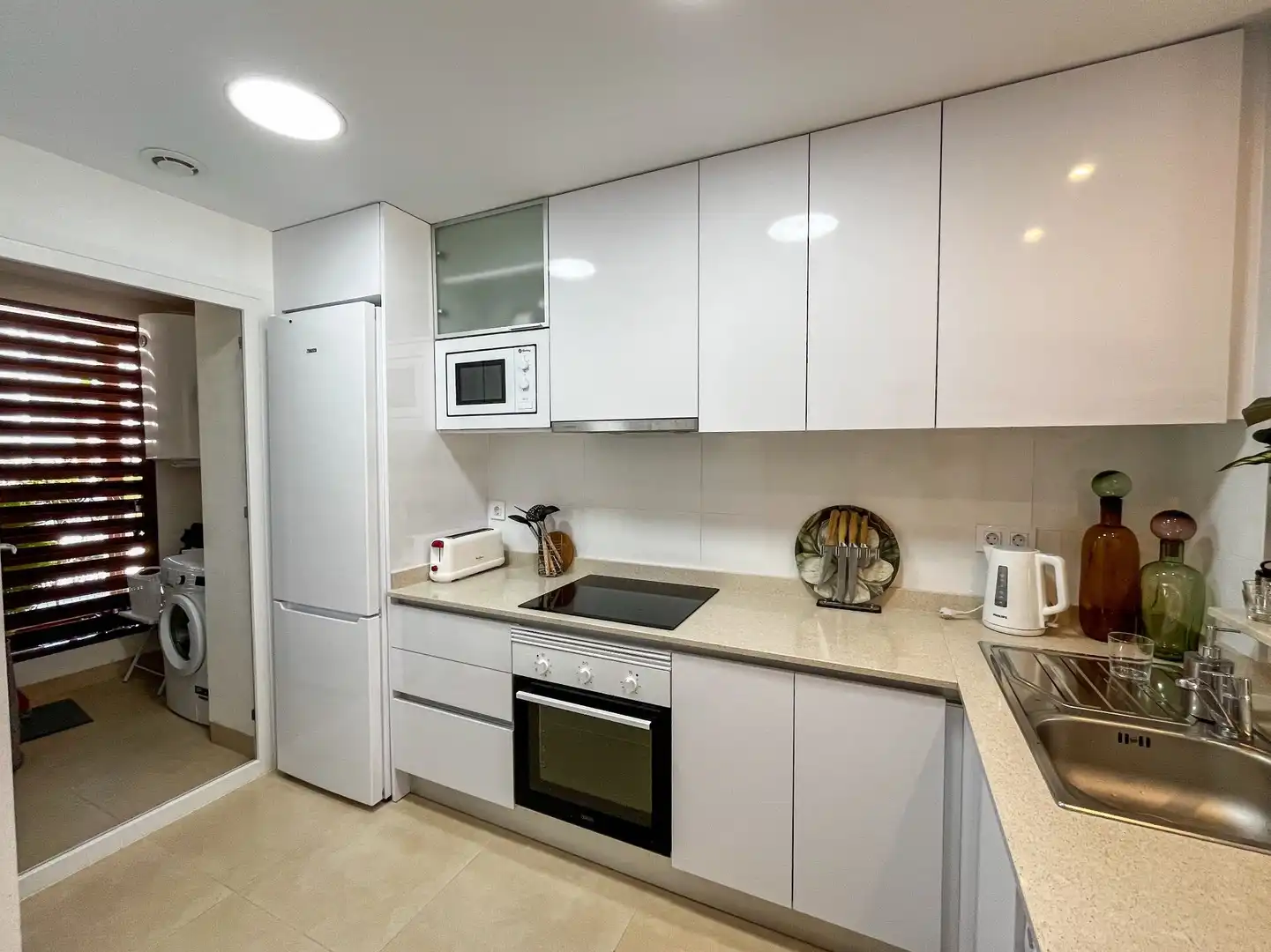 Kitchen of Apartments for rent in Orihuela  with Air Conditioner, Terrace and Furnished