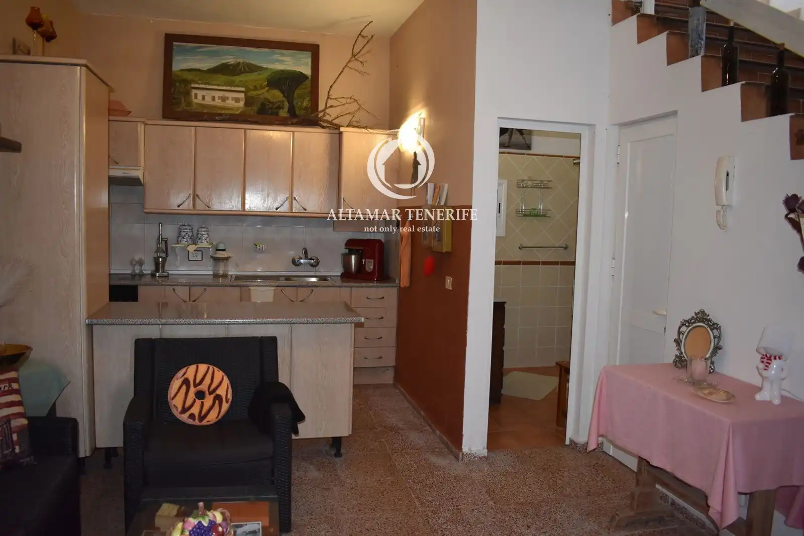 Cuina de Casa o xalet en venda en Icod de los Vinos amb Terrassa, Traster i Moblat