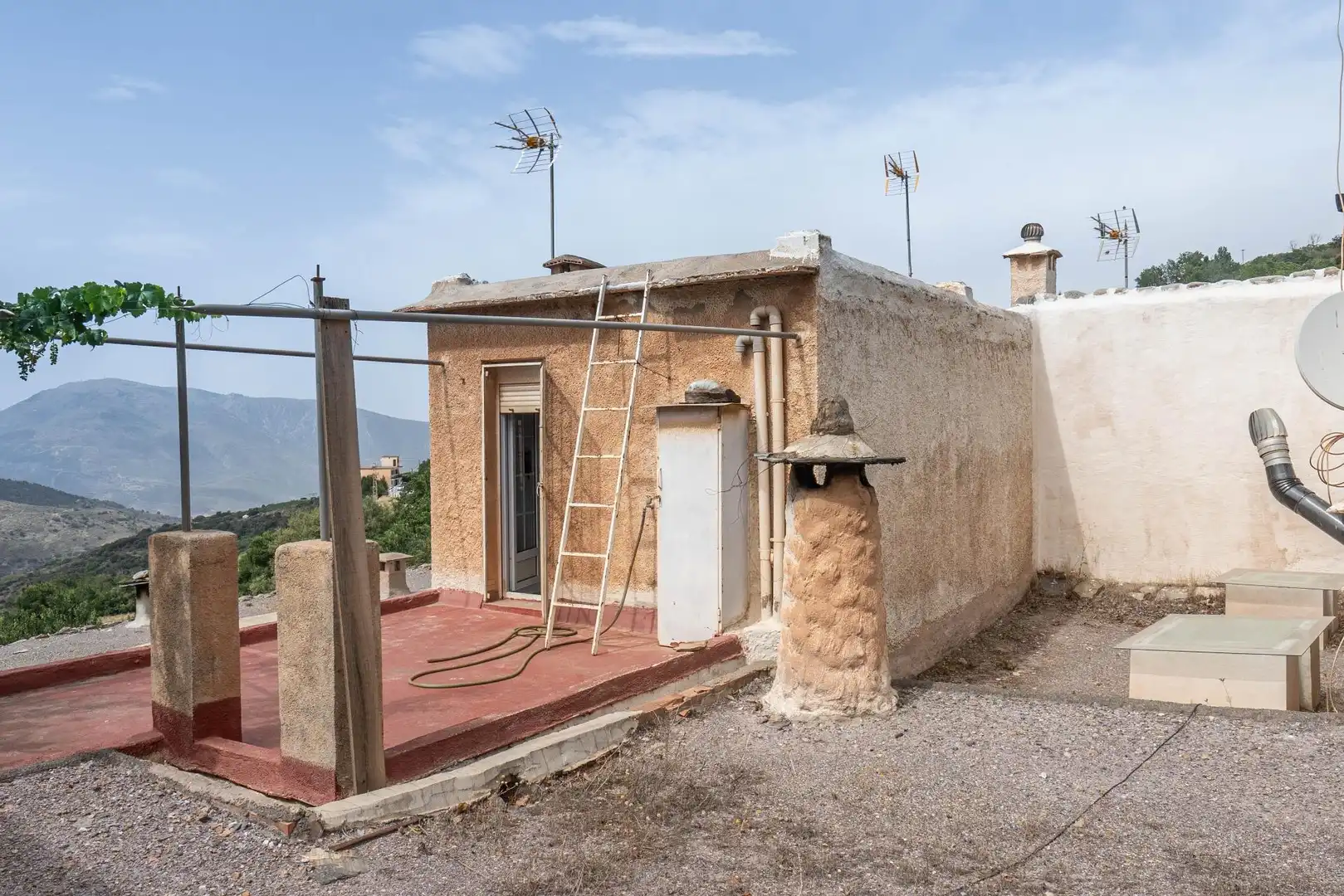 Vista exterior de Casa o xalet en venda en La Taha amb Traster