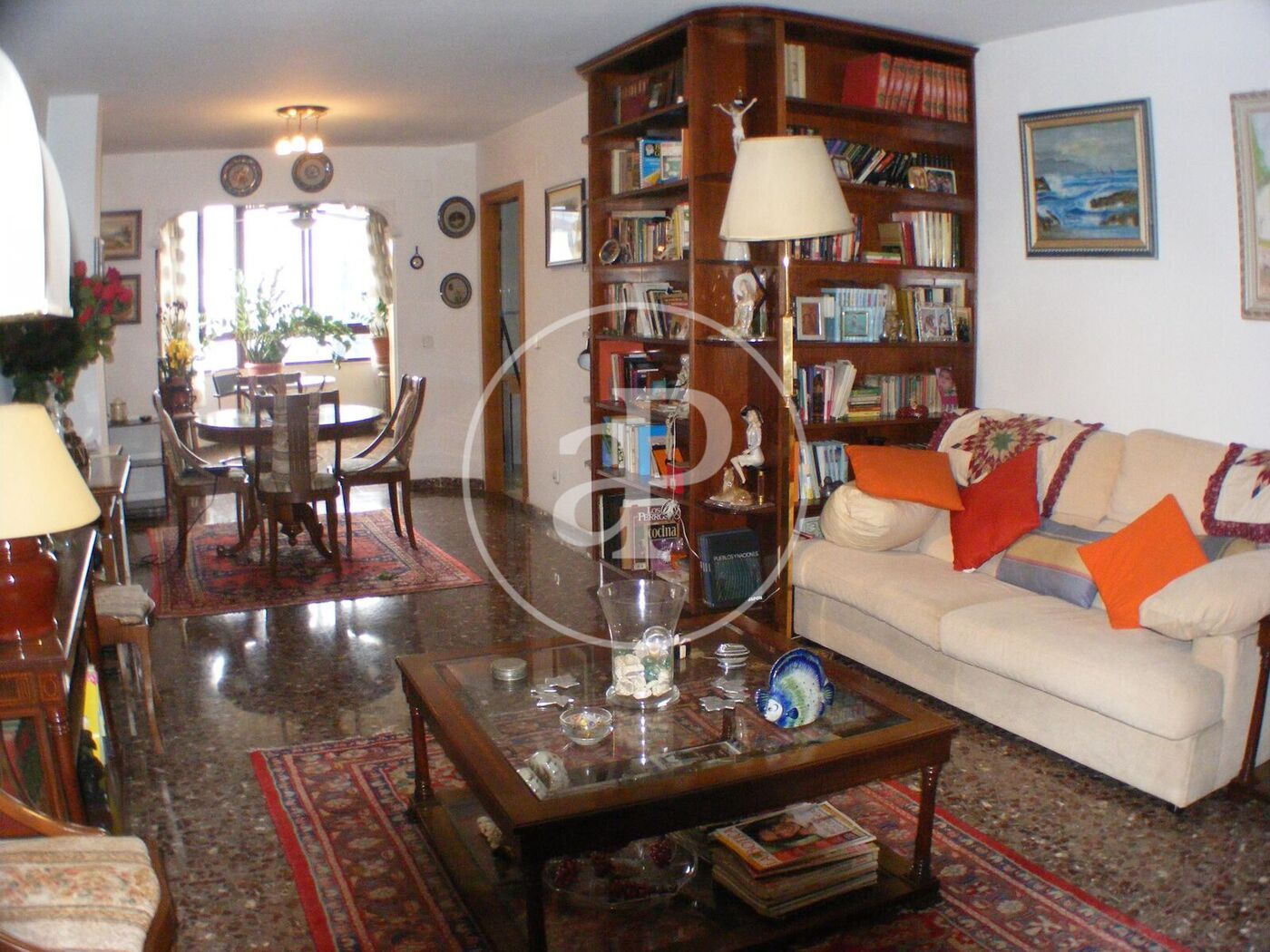 Living room of Flat for sale in  Valencia Capital  with Air Conditioner, Heating and Terrace