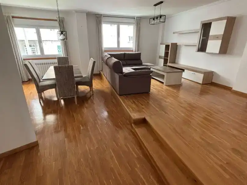 Living room of Flat for rent in Arteixo  with Private garden, Parquet flooring and Storage room