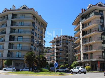 Exterior view of Flat for sale in Baiona  with Heating, Terrace and Storage room