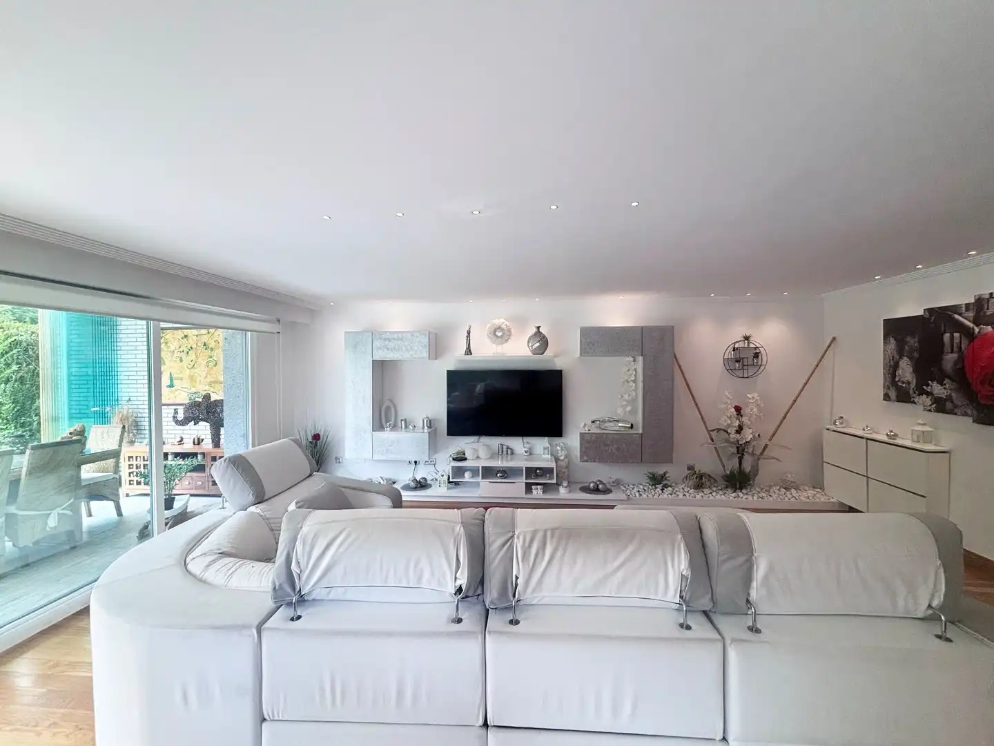 Sala de estar de Casa o chalet en venta en Hondarribia con Calefacción, Jardín privado y Terraza