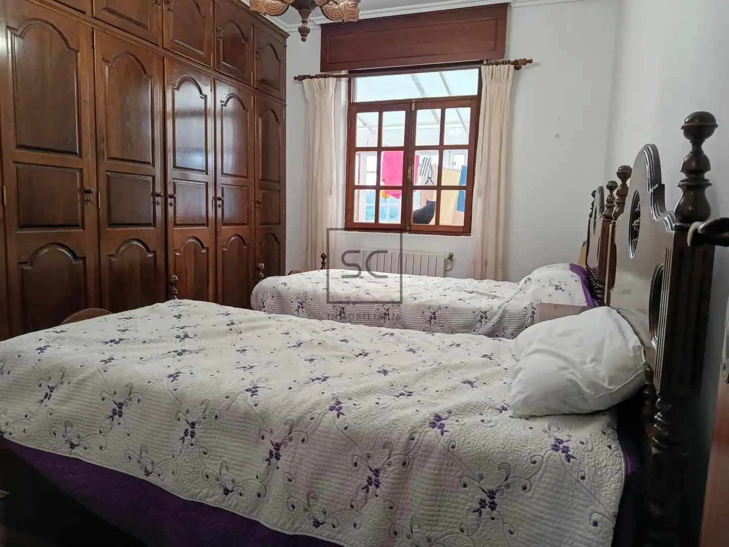 Bedroom of Houses for sale in Narón  with Heating, Private garden and Terrace