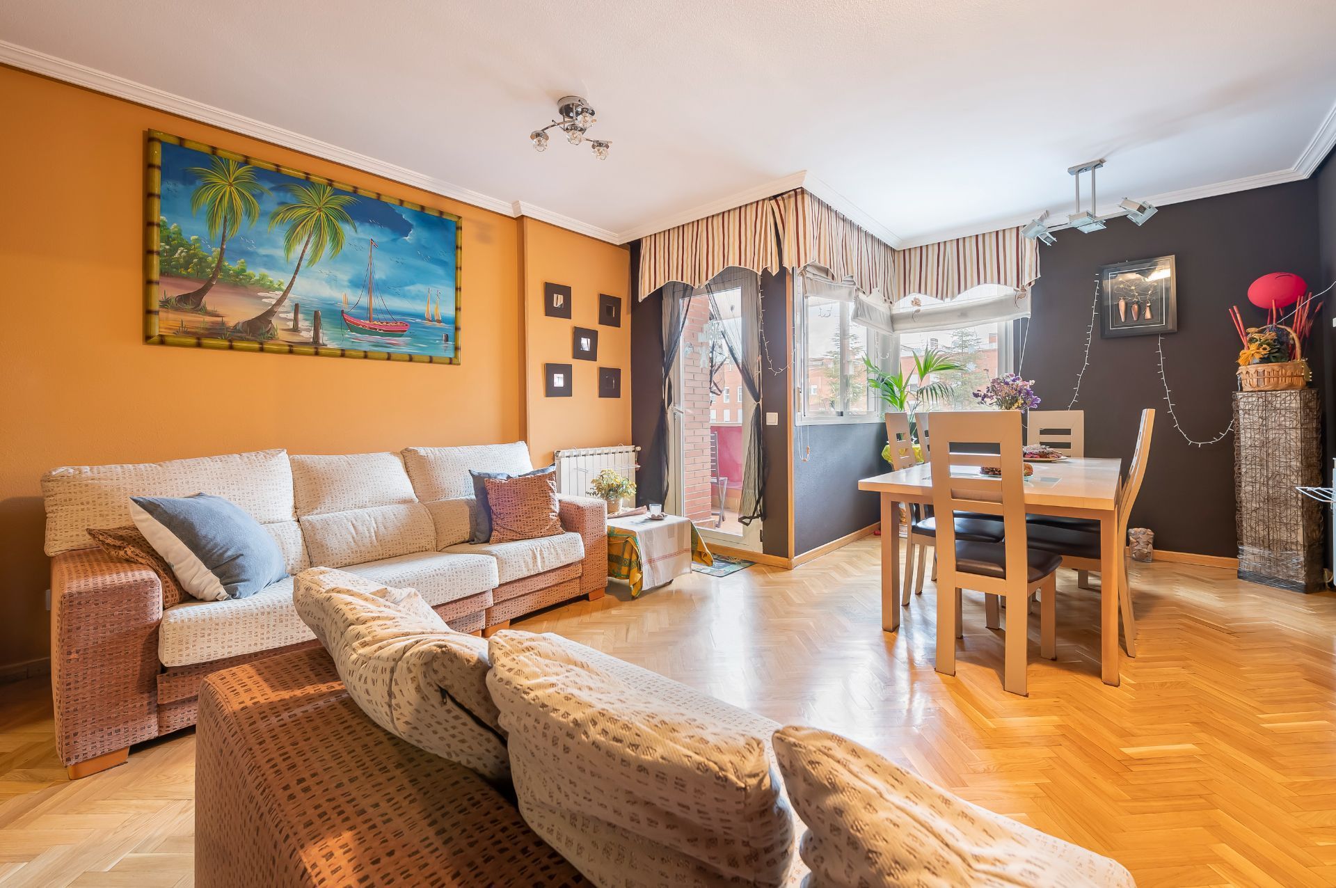 Sala d'estar de Pis en venda en Arganda del Rey amb Calefacció, Terrassa i Traster