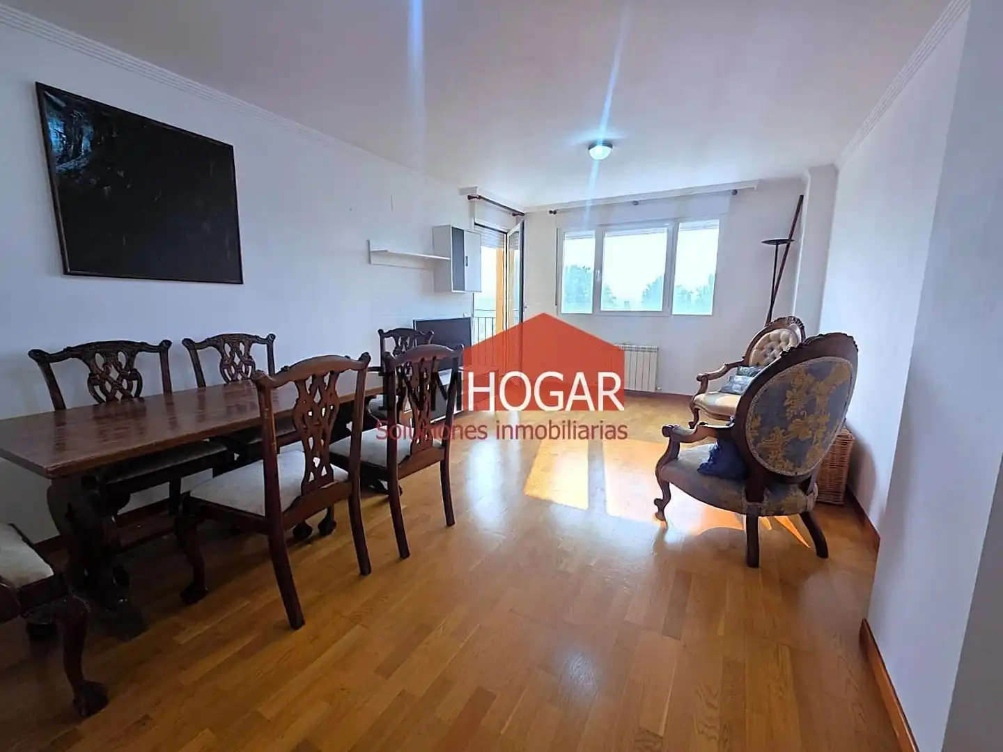 Sala d'estar de Pis en venda en Ávila amb Calefacció, Terrassa i Moblat