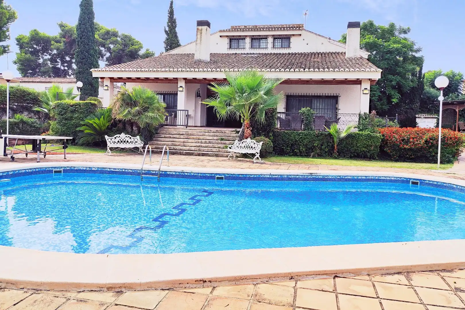 Garden of Houses for sale in L'Eliana  with Air Conditioner, Heating and Private garden