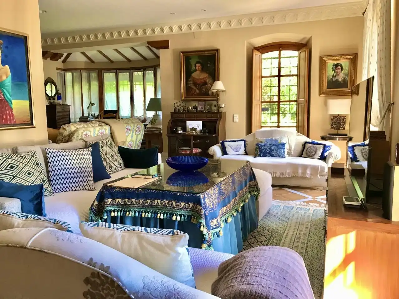 Living room of Houses for sale in Córdoba  with Air Conditioner, Heating and Private garden