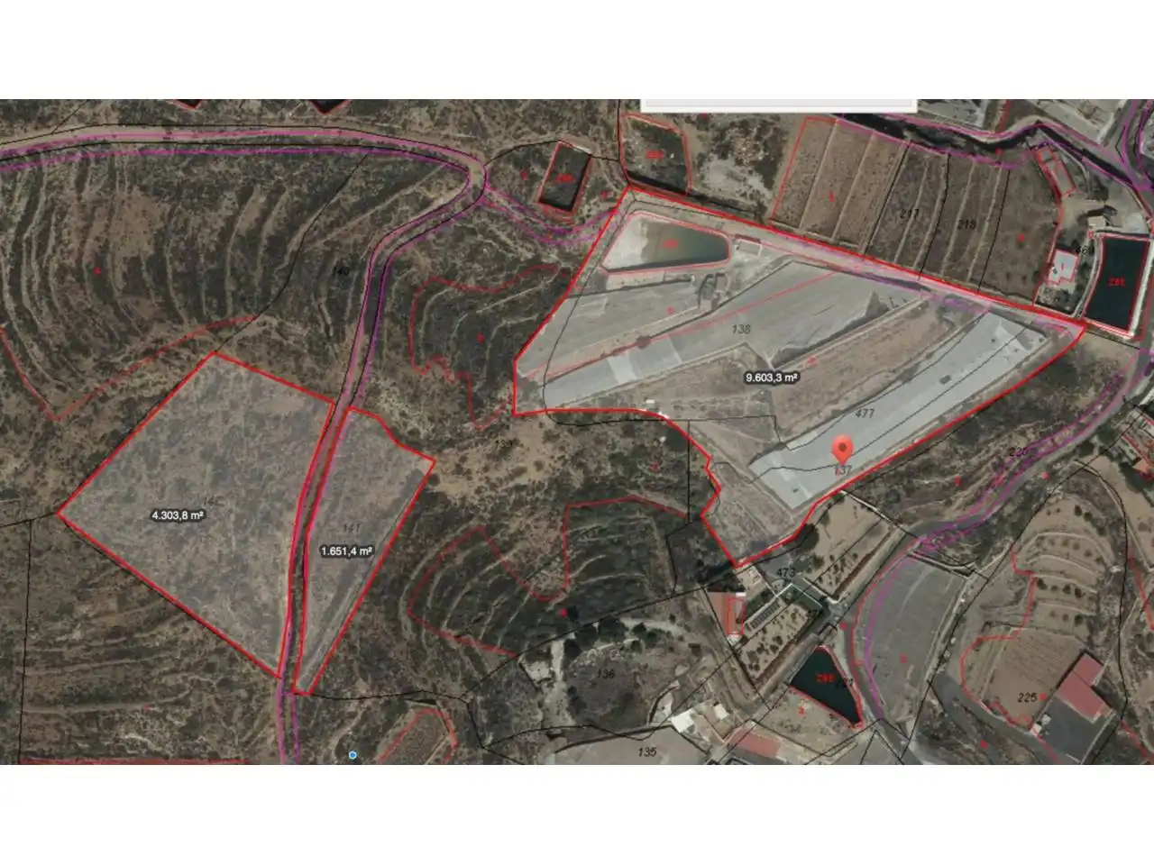 Rural land for sale in Viso