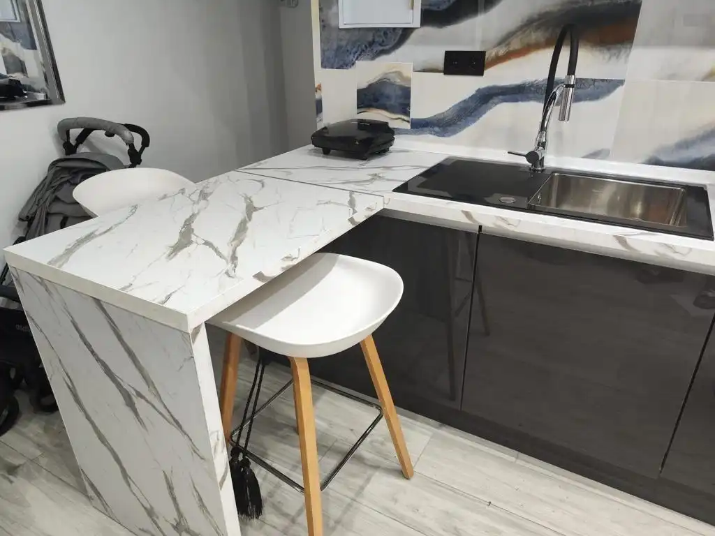 Kitchen of Apartments for sale in Benidorm  with Air Conditioner, Heating and Terrace