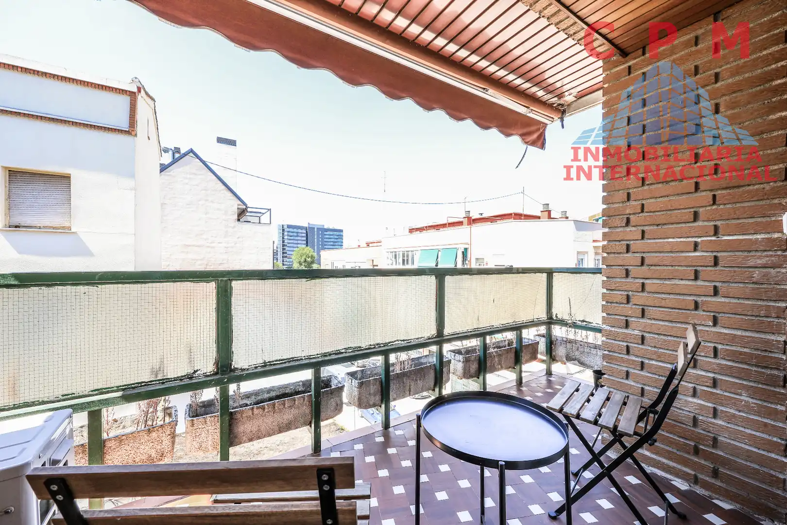 Terraza de Piso de alquiler en Madrid con Aire acondicionado, Calefacción y Parquet