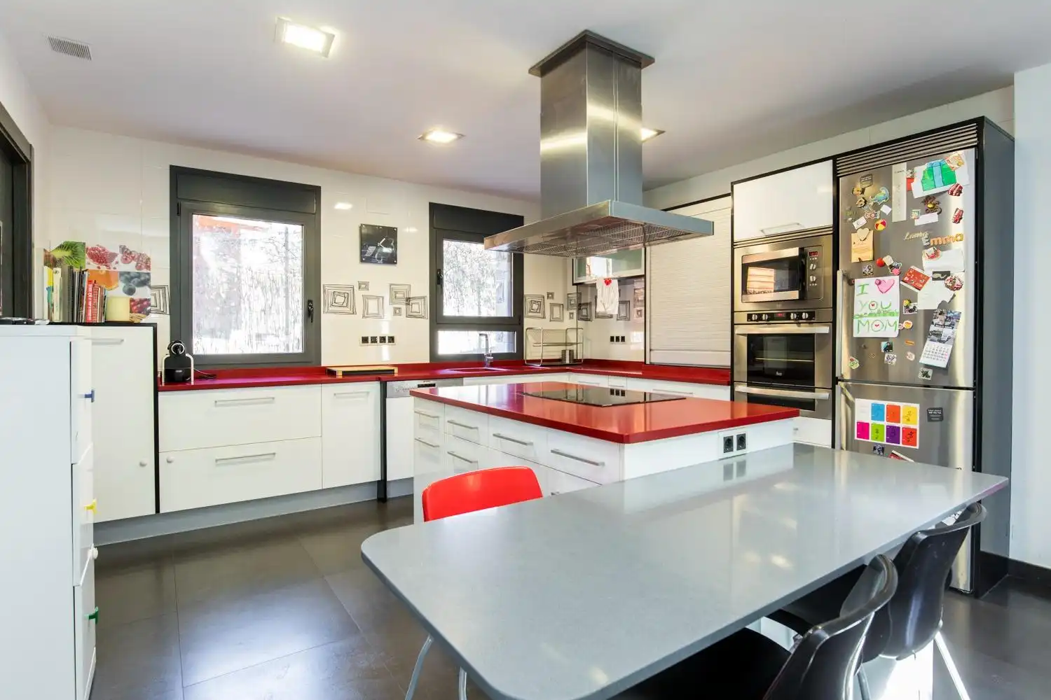 Cocina de Casa o chalet en venta en Boltaña con Aire acondicionado, Calefacción y Jardín privado