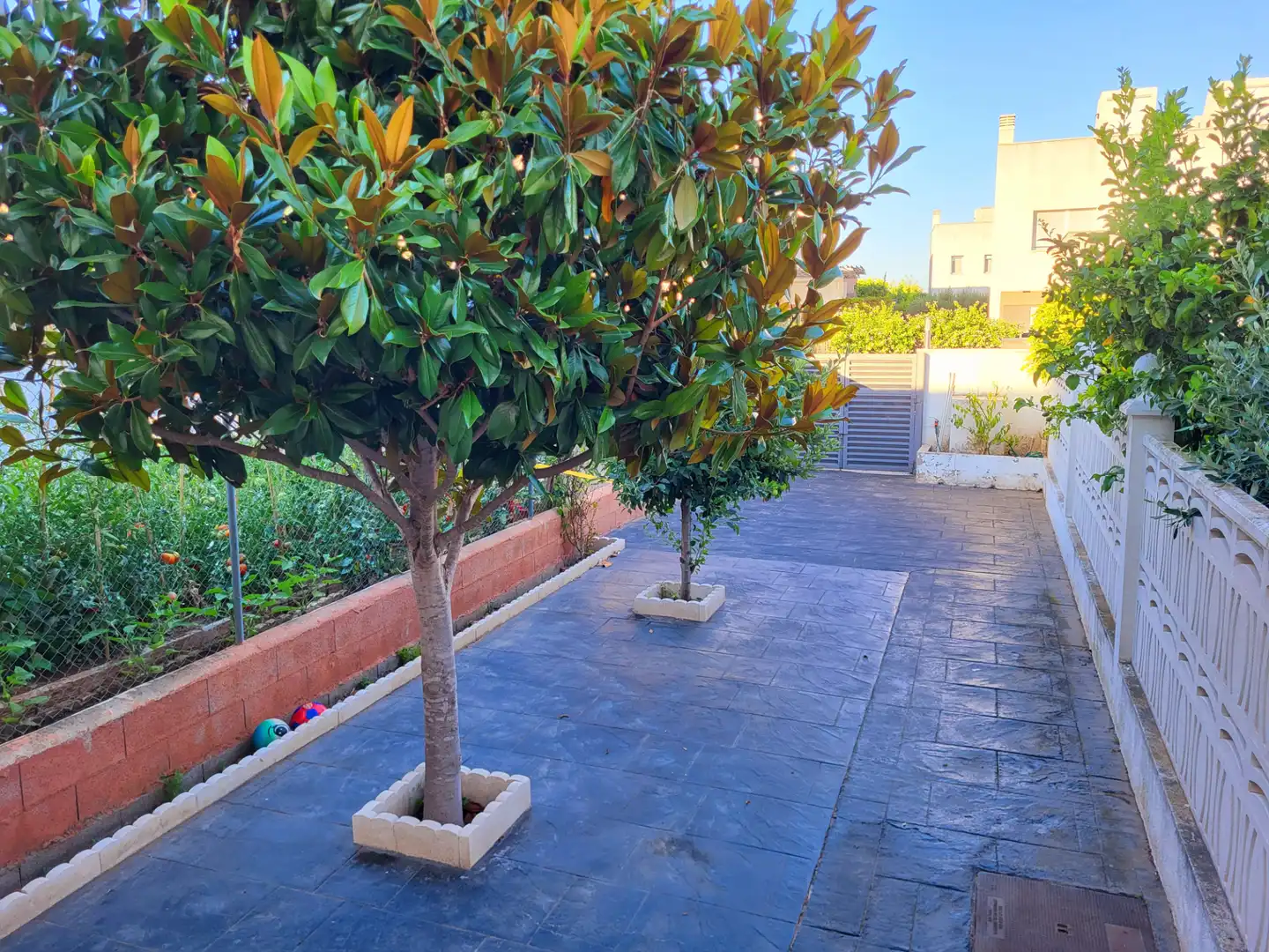 Terraza de Casa adosada en venta en Creixell con Aire acondicionado, Calefacción y Jardín privado