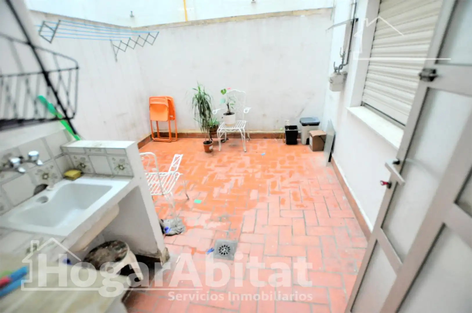 Garten von Wohnung zum Verkauf in Valencia mit Klimaanlage, Heizung und Terrasse