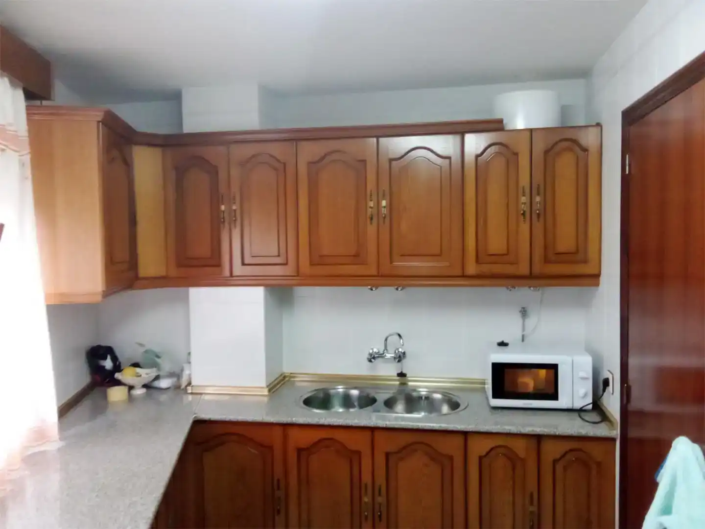 Cuina de Dúplex en venda en Campanario amb Aire condicionat, Rentadora i Microones