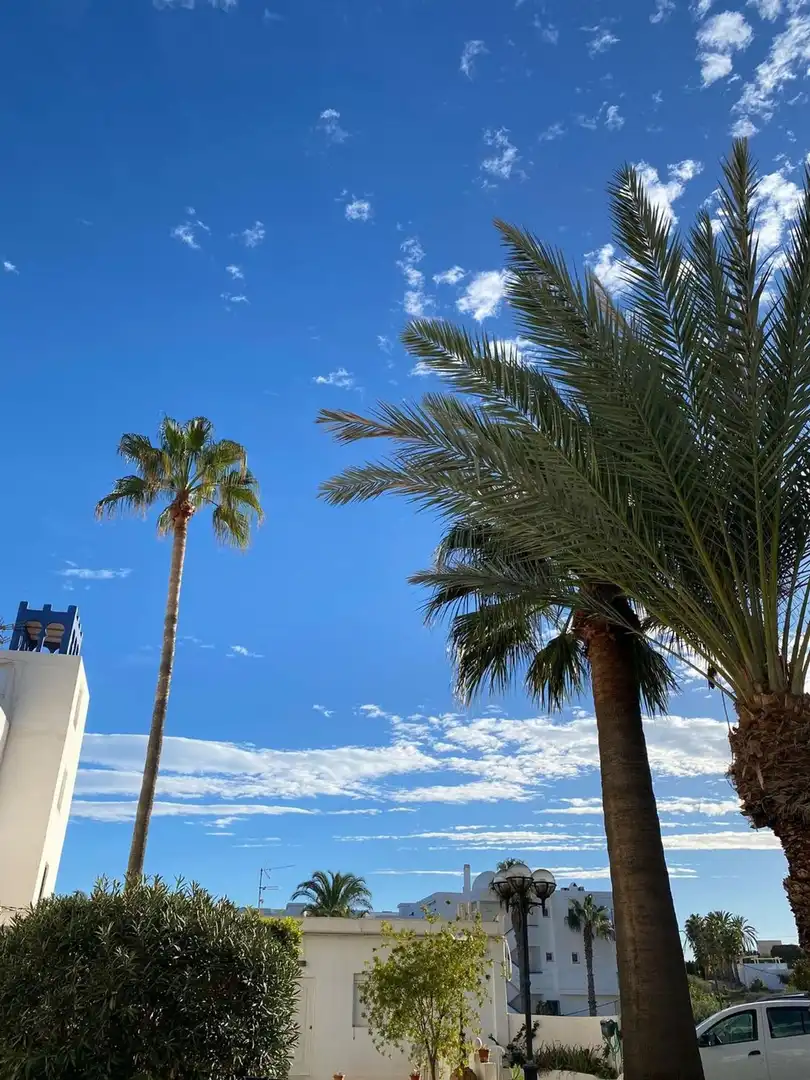 Vista exterior de Ático en venta en Mojácar con Terraza, Piscina y Amueblado