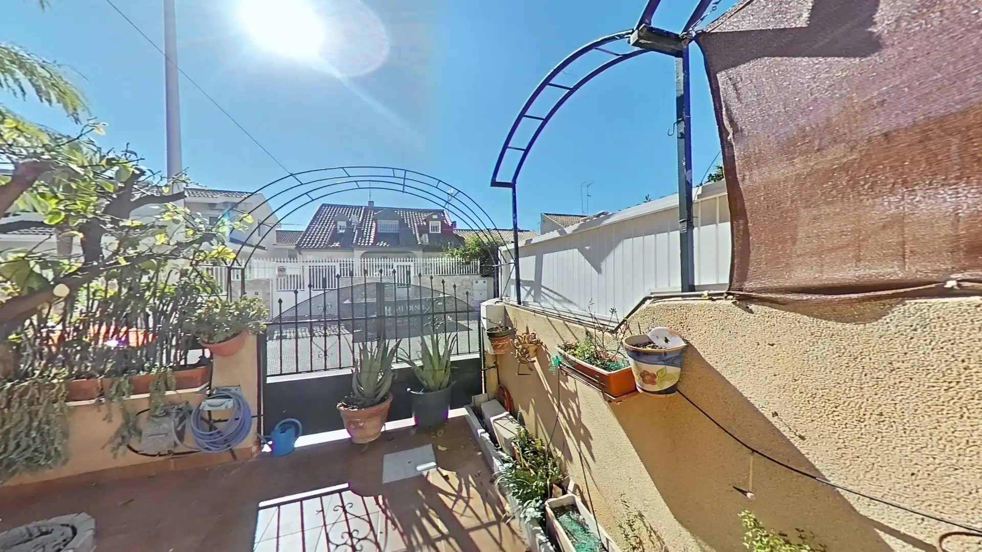 Garden of Detached homes for sale in San Javier  with Air Conditioner