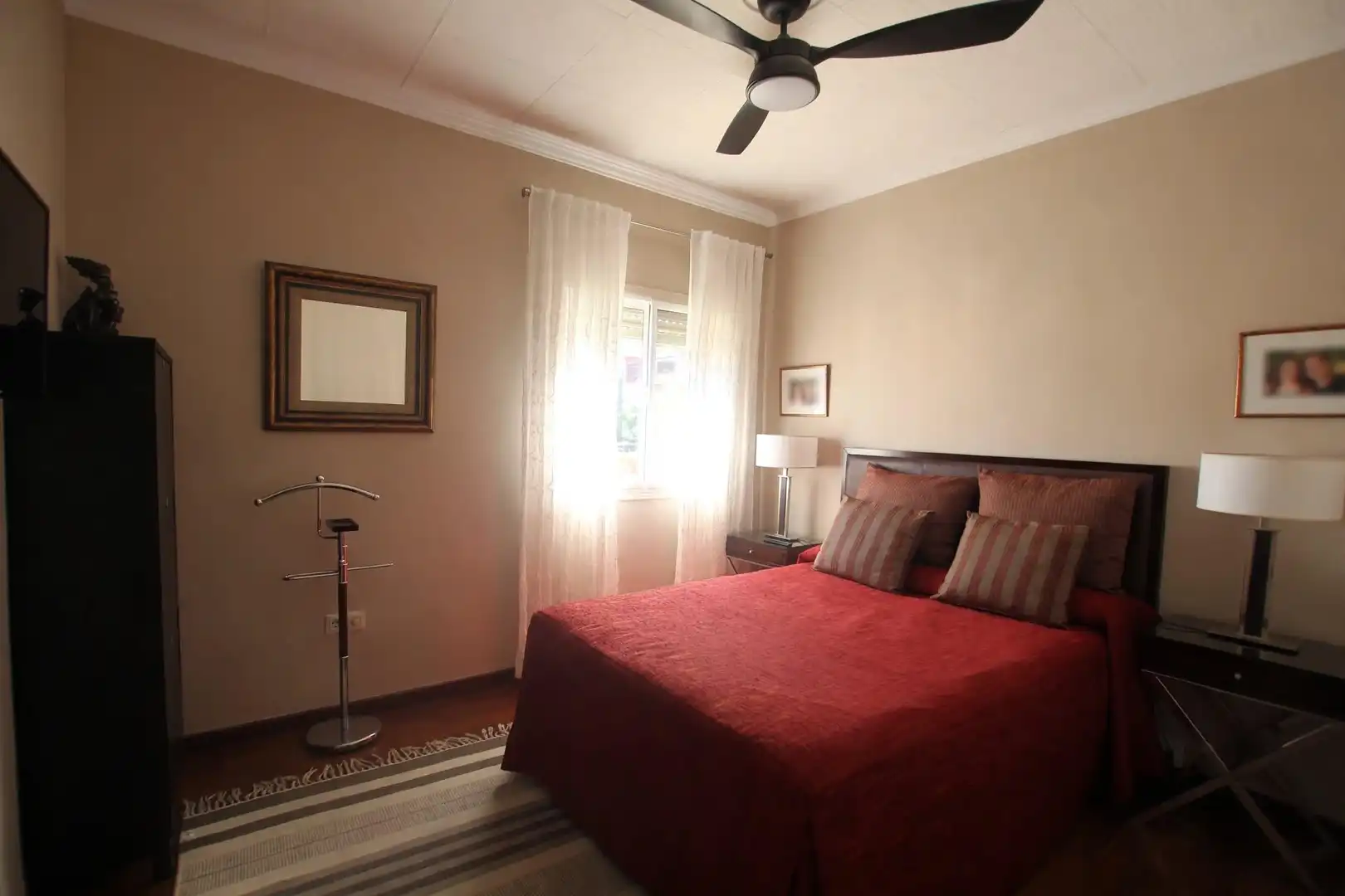 Schlafzimmer von Wohnung zum Verkauf in Jerez de la Frontera mit Klimaanlage, Parkett und Terrasse