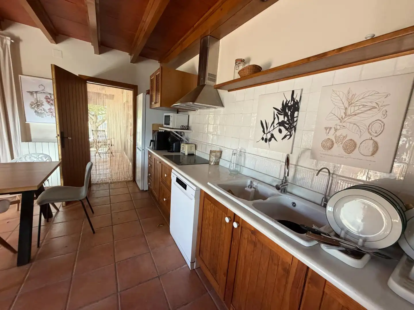 Cocina de Casa o chalet en venta en Penàguila con Calefacción, Jardín privado y Terraza