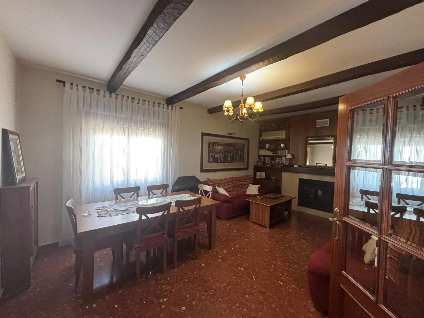 Living room of Country homes for sale in Córdoba  with Air Conditioner, Heating and Storage room
