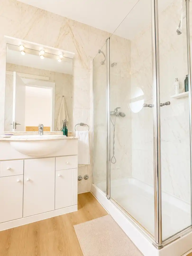 Baño de Casa adosada en venta en Cunit con Aire acondicionado, Calefacción y Jardín privado