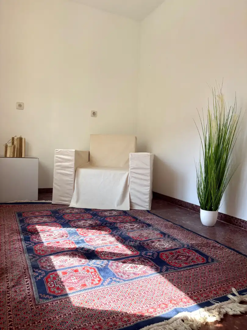 Sala d'estar de Pis en venda en Terrassa amb Aire condicionat, Calefacció i Balcó