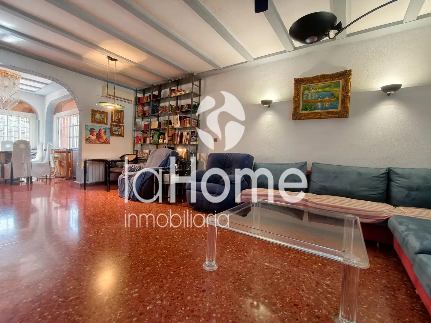 Sala d'estar de Casa o xalet en venda en San Antonio de Benagéber amb Aire condicionat, Calefacció i Jardí privat