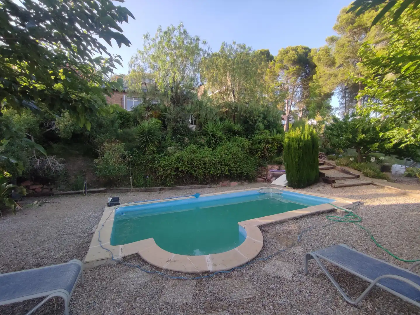 Piscina de Casa o xalet en venda en Pallejà amb Aire condicionat, Calefacció i Jardí privat