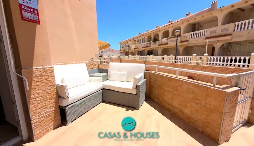 Terrace of Apartments for sale in La Manga del Mar Menor  with Air Conditioner, Heating and Terrace